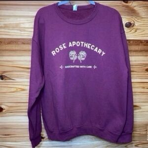 NBC Schitts creek rose apothecary Sweatshirt Large